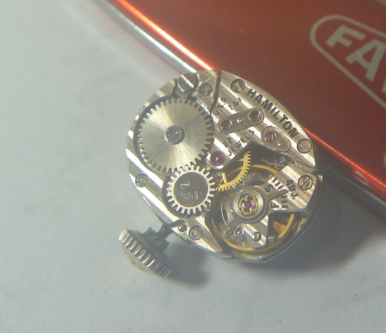 1950 Hamilton Ladies 22 Jewels Caliber 761 Movement 13.2mm Dial Hands- TICKS !!