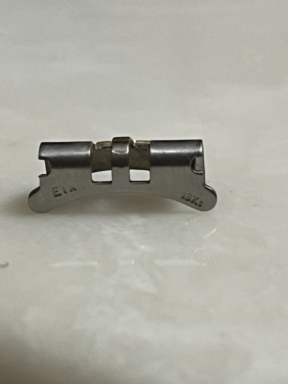 LADIES 18K Solid Gold/SS JUBILEE ENDPIECE FOR ROLEX 13mm 69173 6917 79173 custom