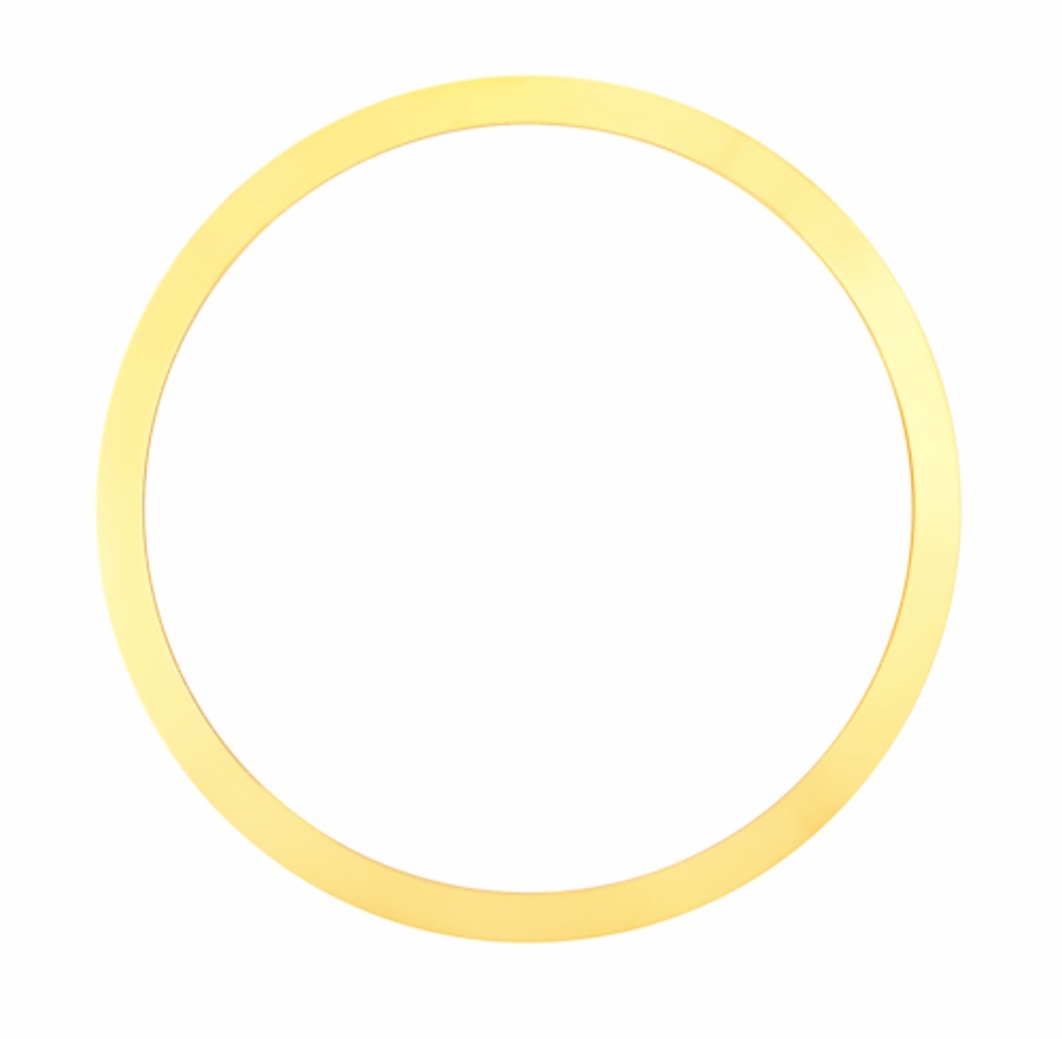 SMOOTH BEZEL 18KY FOR ROLEX 16203, 18048, 18078, 18208, 18238, 18248, 18308