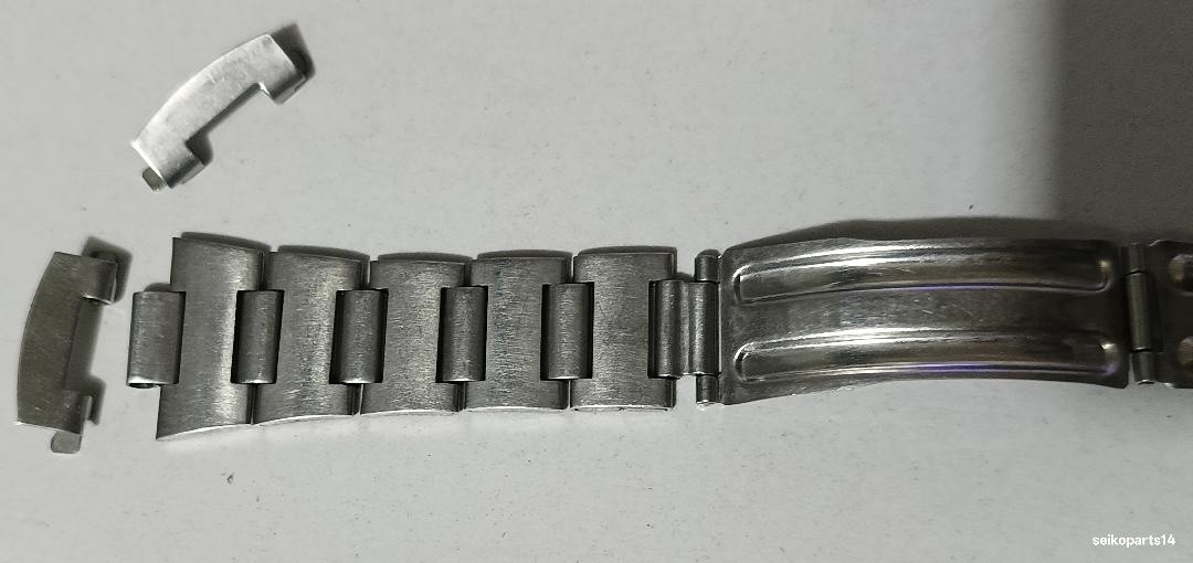 SEIKO POGUE TAPERED H-LINKS BRACELET 6139-6002 6139-6005 6139-6009
