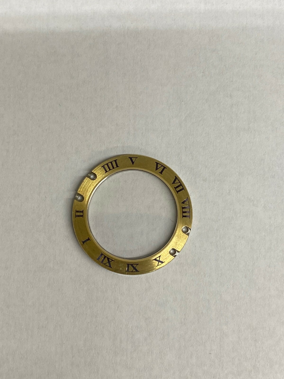 GENUINE OMEGA CONSTELLATION 18K SOLID GOLD & STAINLESS STEEL WATCH BEZEL