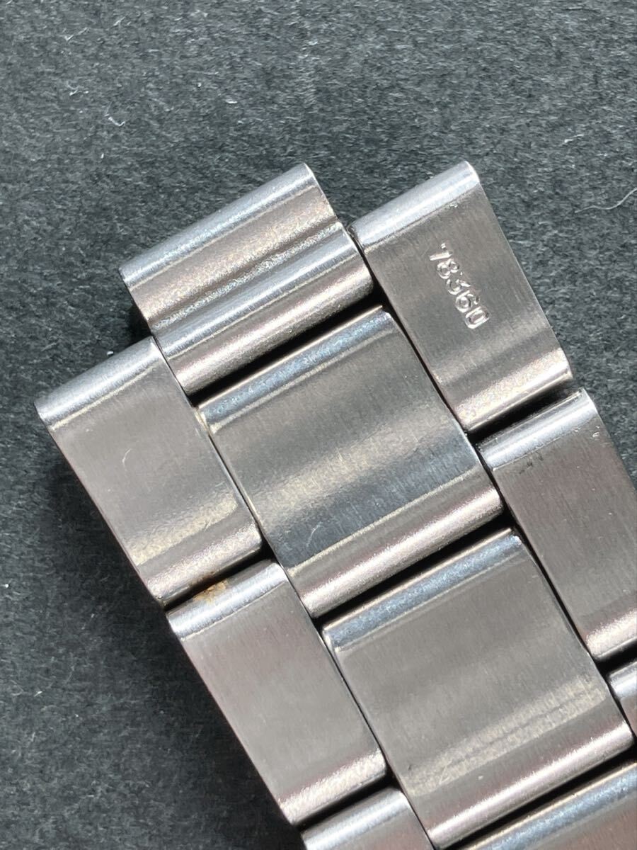 Rolex Oyster Bracelet 78360 FF501 PJ Clasp 20mm SS Used