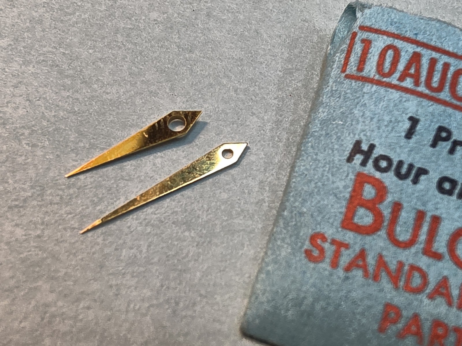 Set Of Factory NOS Bulova 10AUC 63-64 GDa 23 Dauphine Hands 80/130