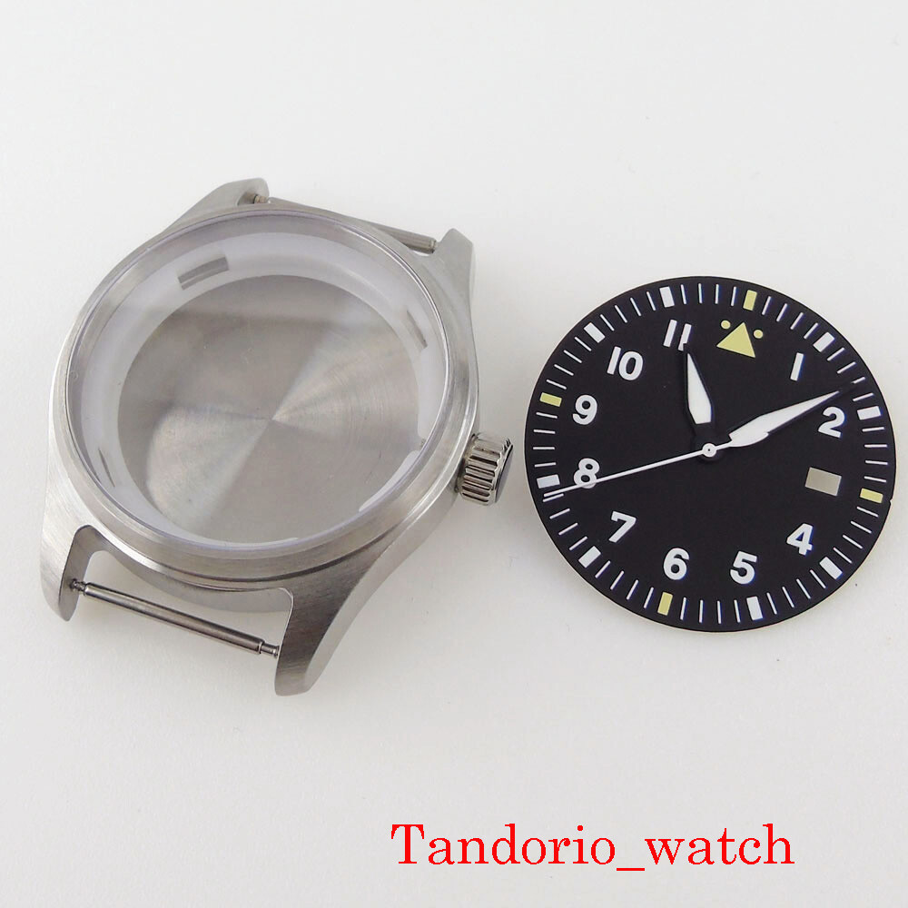 39mm Watch Case for NH35 Movement 200m Waterproof Luminous Dial Sapphire Crystal