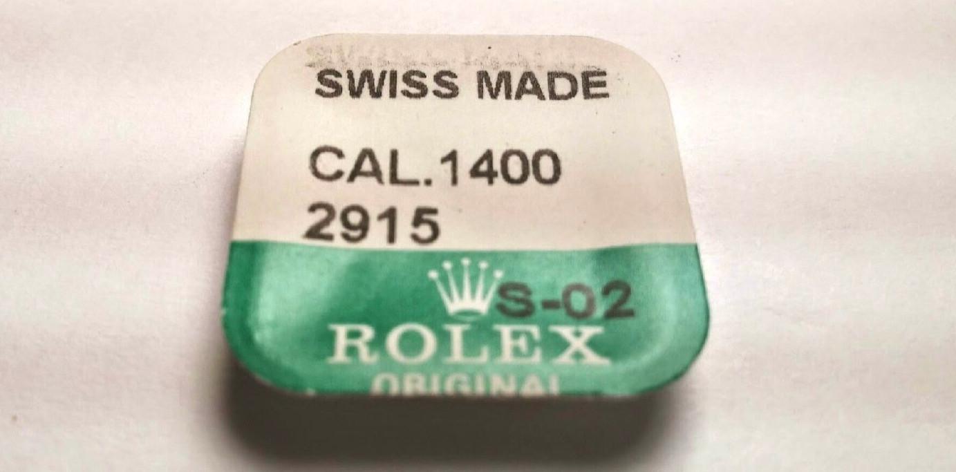 Authentic Rolex Cal 1400 2915 Barrel Complete, Genuine, NOS