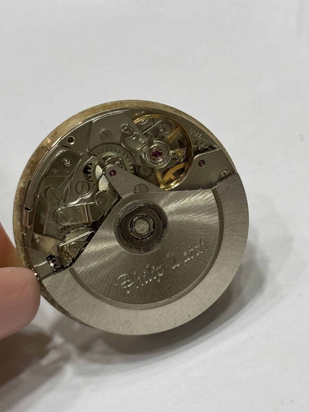Chronograph Automatic Eta 7750 Phillip Watch Swiss Made Running