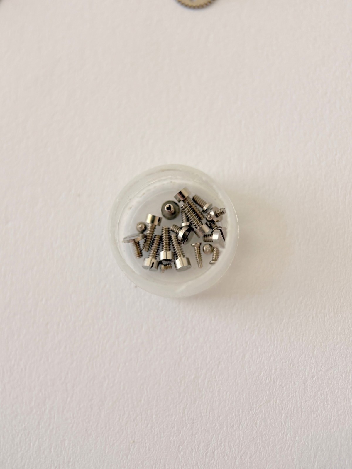 Jaeger LeCoultre Cal K 815 Memovox Alarm Movement Part Balance Fork Barrel Wheel