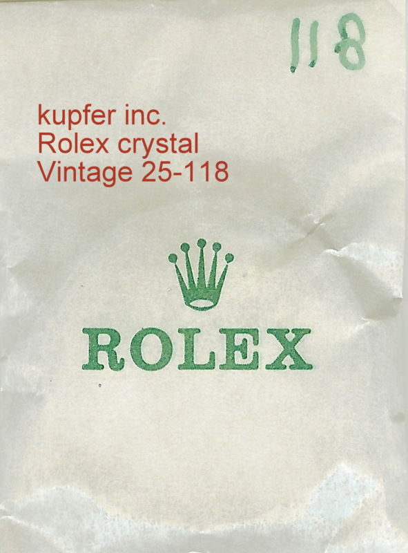 ROLEX FACTORY NEW SEALED MENS DATEJUST CRYSTAL 25 118
