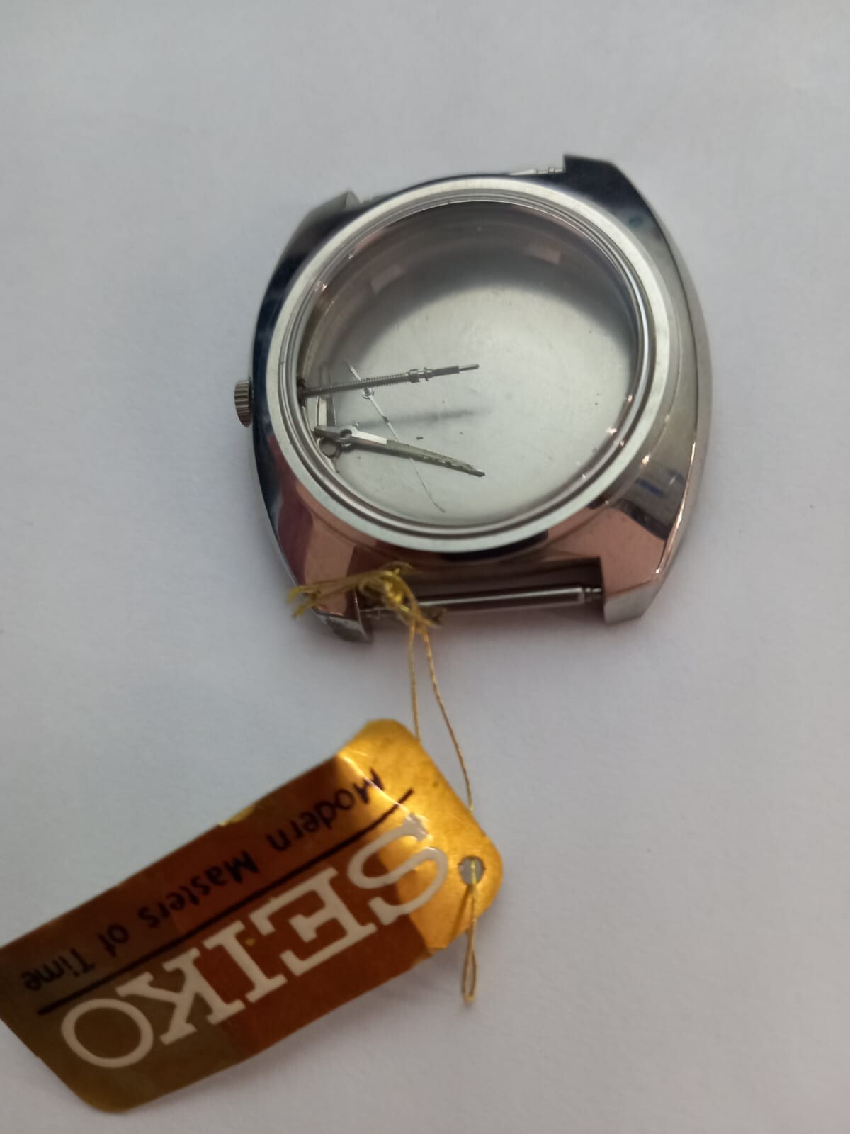 Seiko 7006-7000 Part CASE & Hands & crown Japan – sample NOS 1979