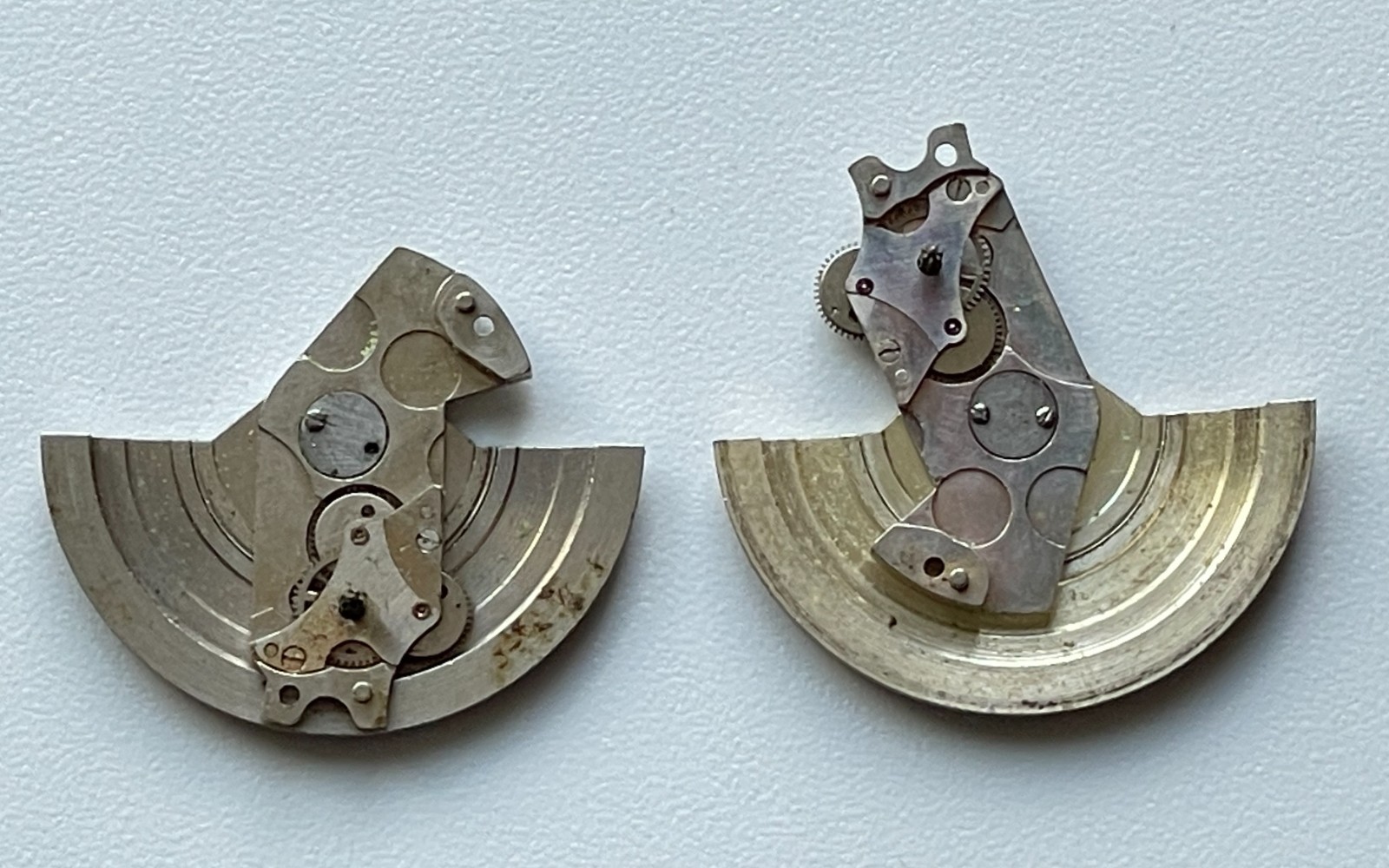 Vintage Hilton Rado Elgin Automatic Watch Movement Parts Repair Project Junk Lot