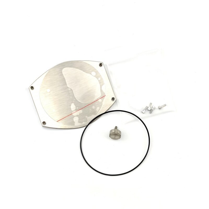 44.5mm Stainless Watch Case+Strap Sapphire for VK63 VK64 Movement 32.5mm Dial
