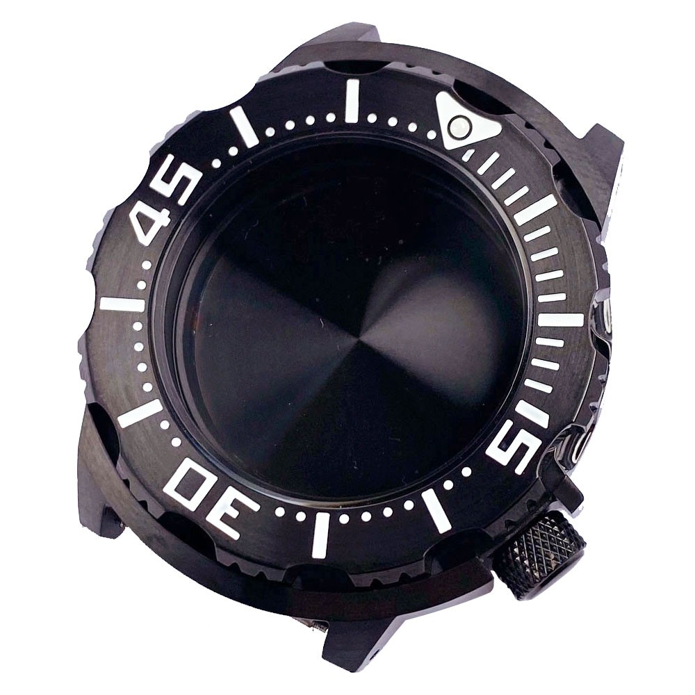 20ATM Dive Monster Watch Case 42mm Steel Bracelet Sapphire Crystal Fit NH35 NH36