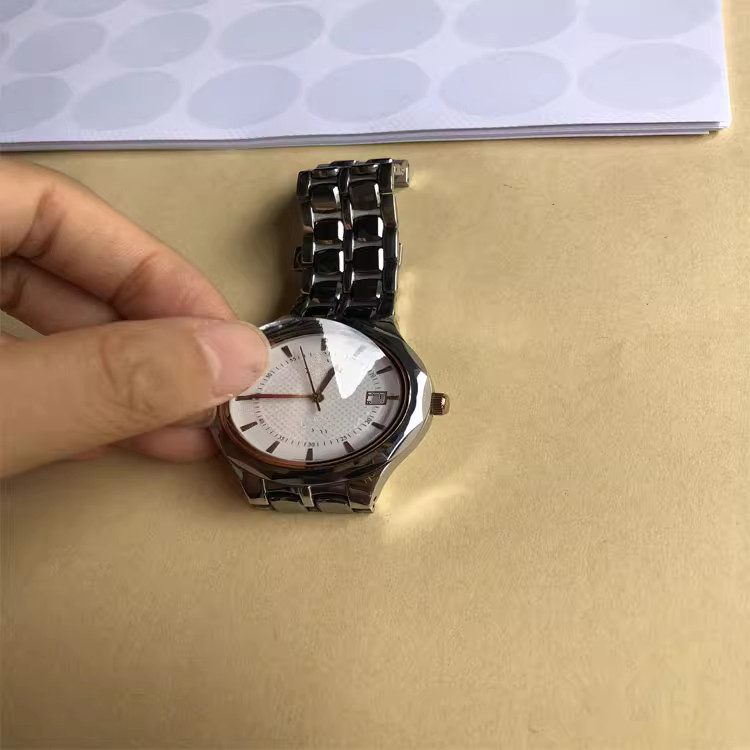Anti-Scratch 16mm-90mm Round PVC Protection Film for Watch Crystal Glass 100pcs