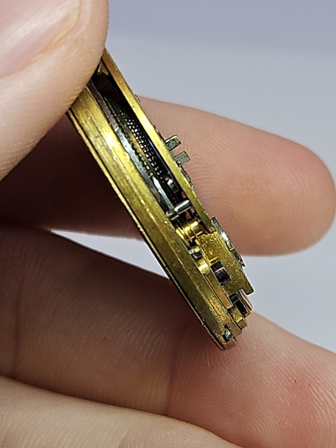 Antique James Hoddell London Pocket Watch Movement Parts Jas 42.29mm English
