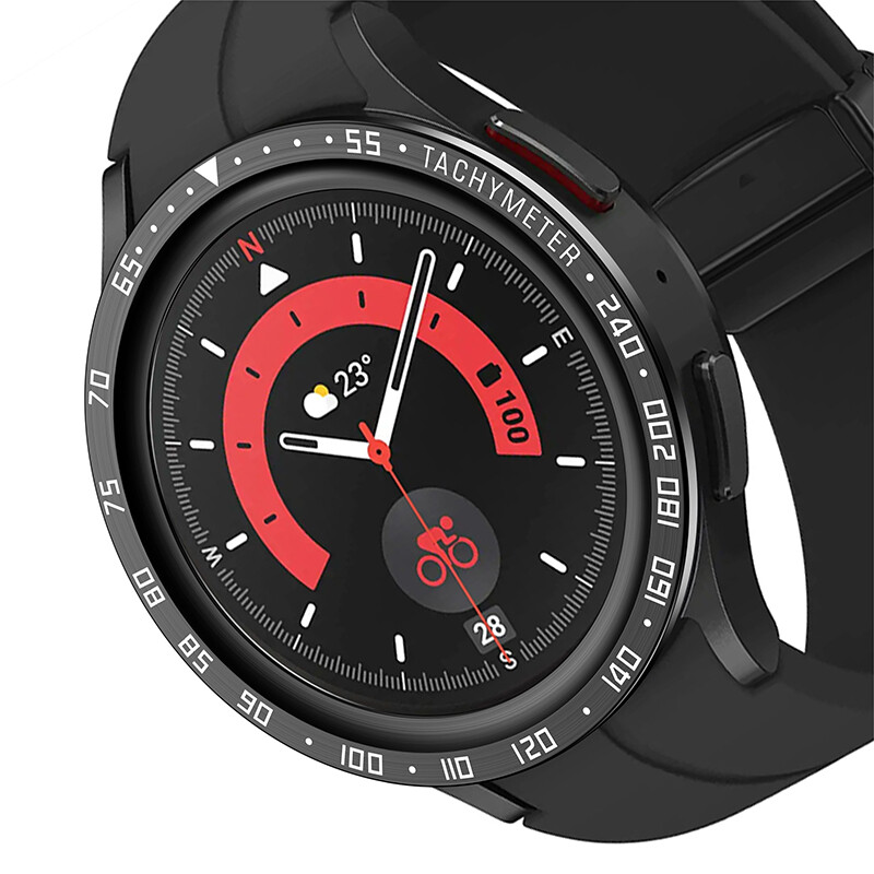 45MM Bezel Styling Frame Ring Case Metal Cover For Samsung Galaxy Watch 5 Pro