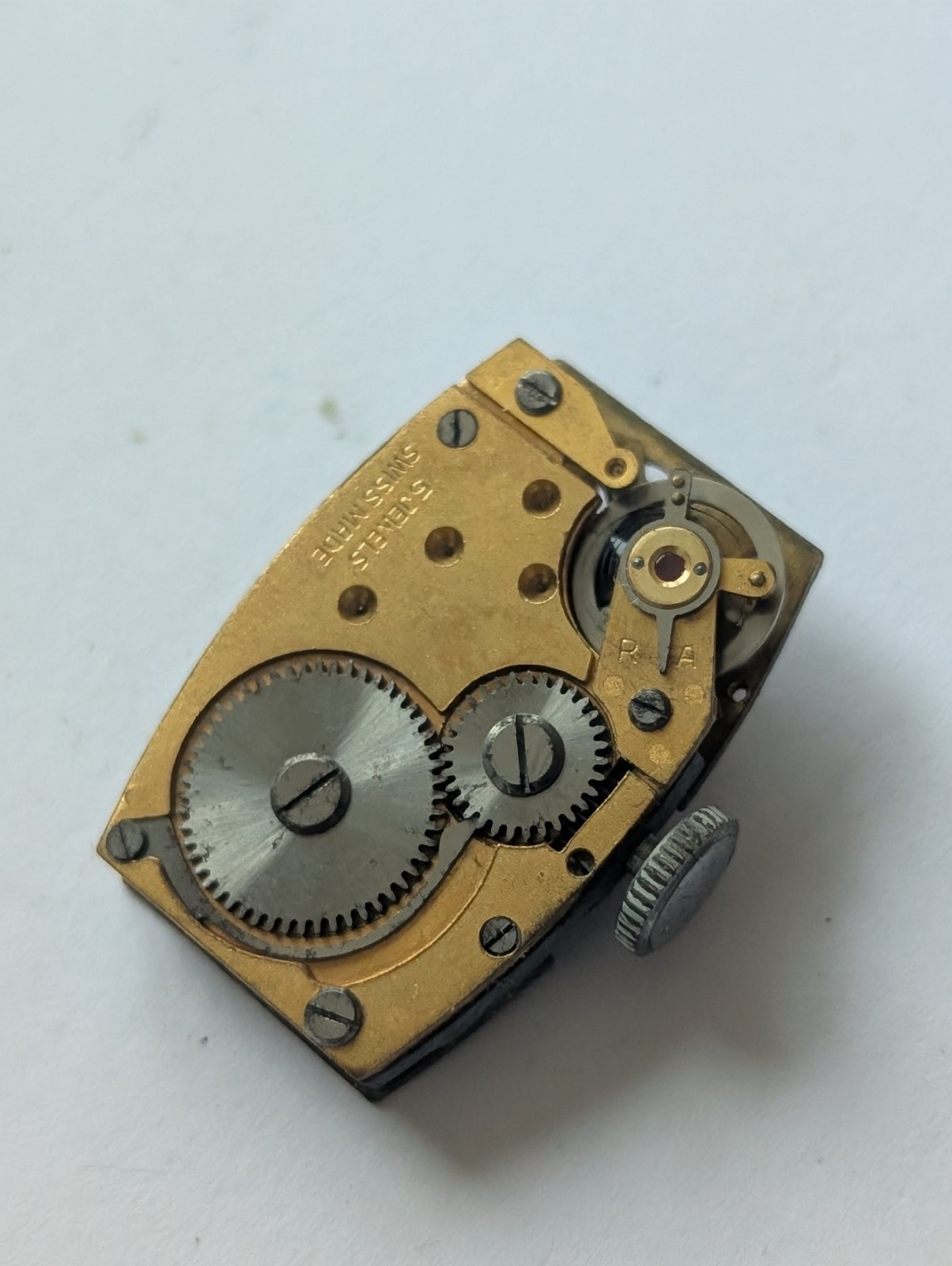 Vintage Ebosa 175 Mechanical Watch Movement (Runs)