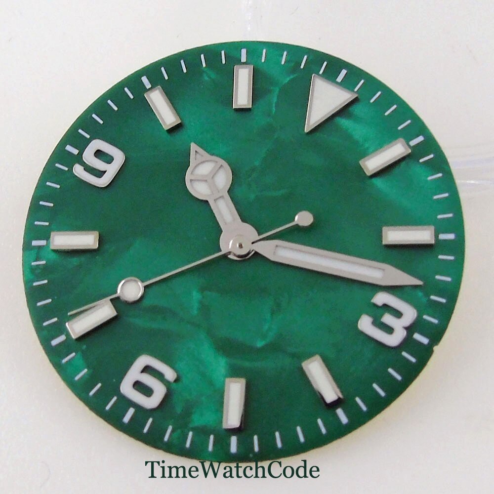 29mm Luminous Watch Dial Hands Fits NH35A NH36A Miyota8215 DG2813 ETA2824 PT5000