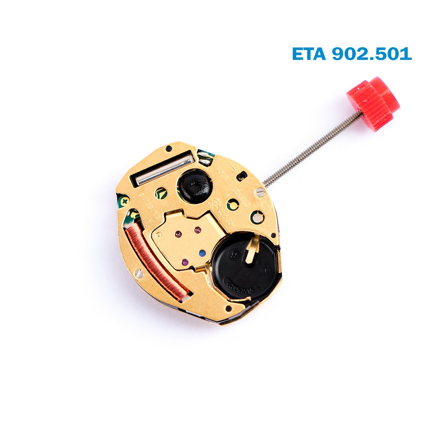 ETA 902.501 Swiss Made Quartz Movement, Chronograph at 6 , 2 Hands