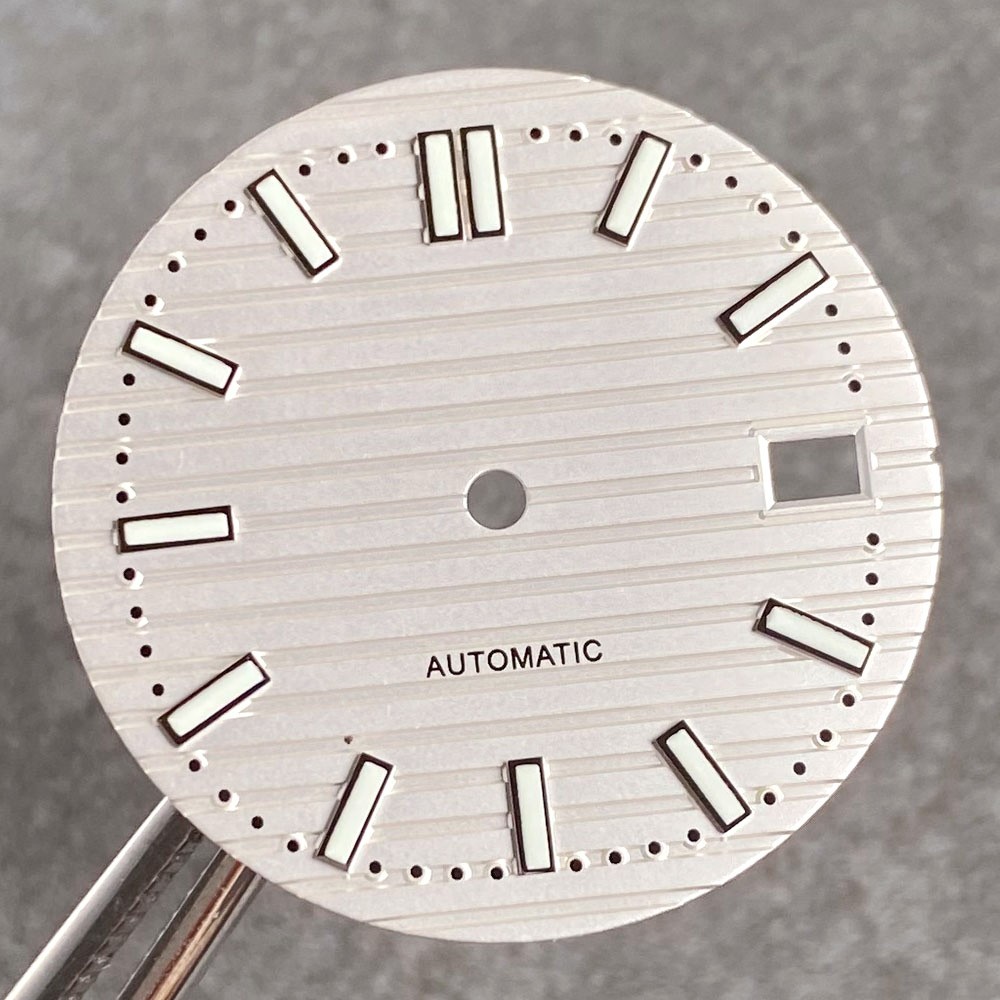 29.2mm Black Blue White Watch Dial Luminous for NH35 ETA 2824 PT5000 MIYOTA 8215