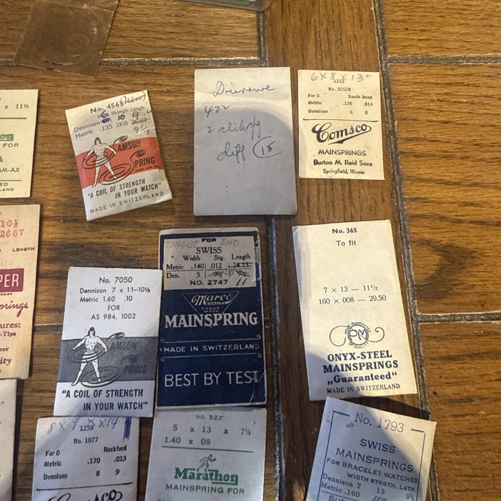 Vintage Mainspring Lot 19