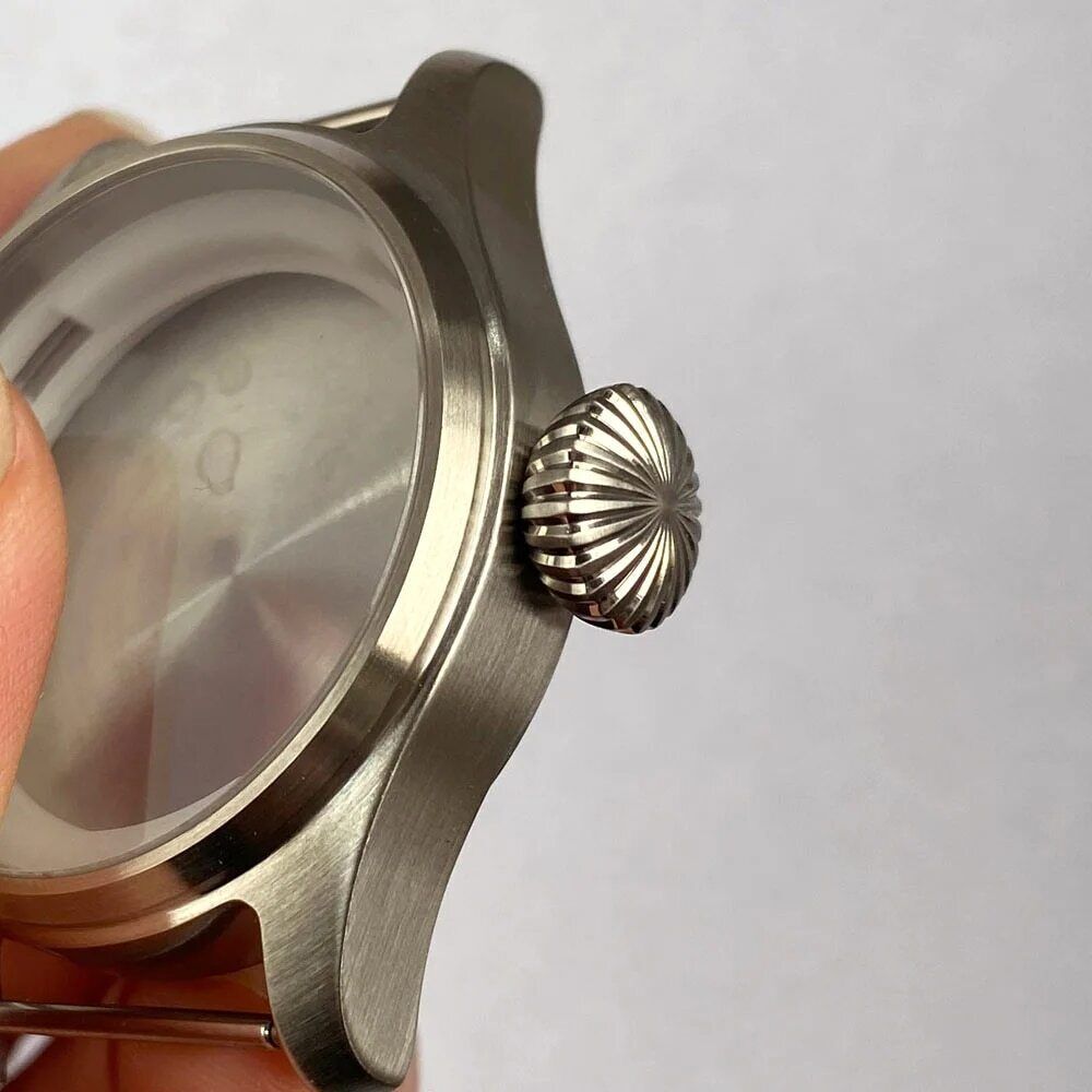 36mm 39mm Tandorio For NH35 2824 PT5000 200M Waterproof Dive Watch Case Sapphire