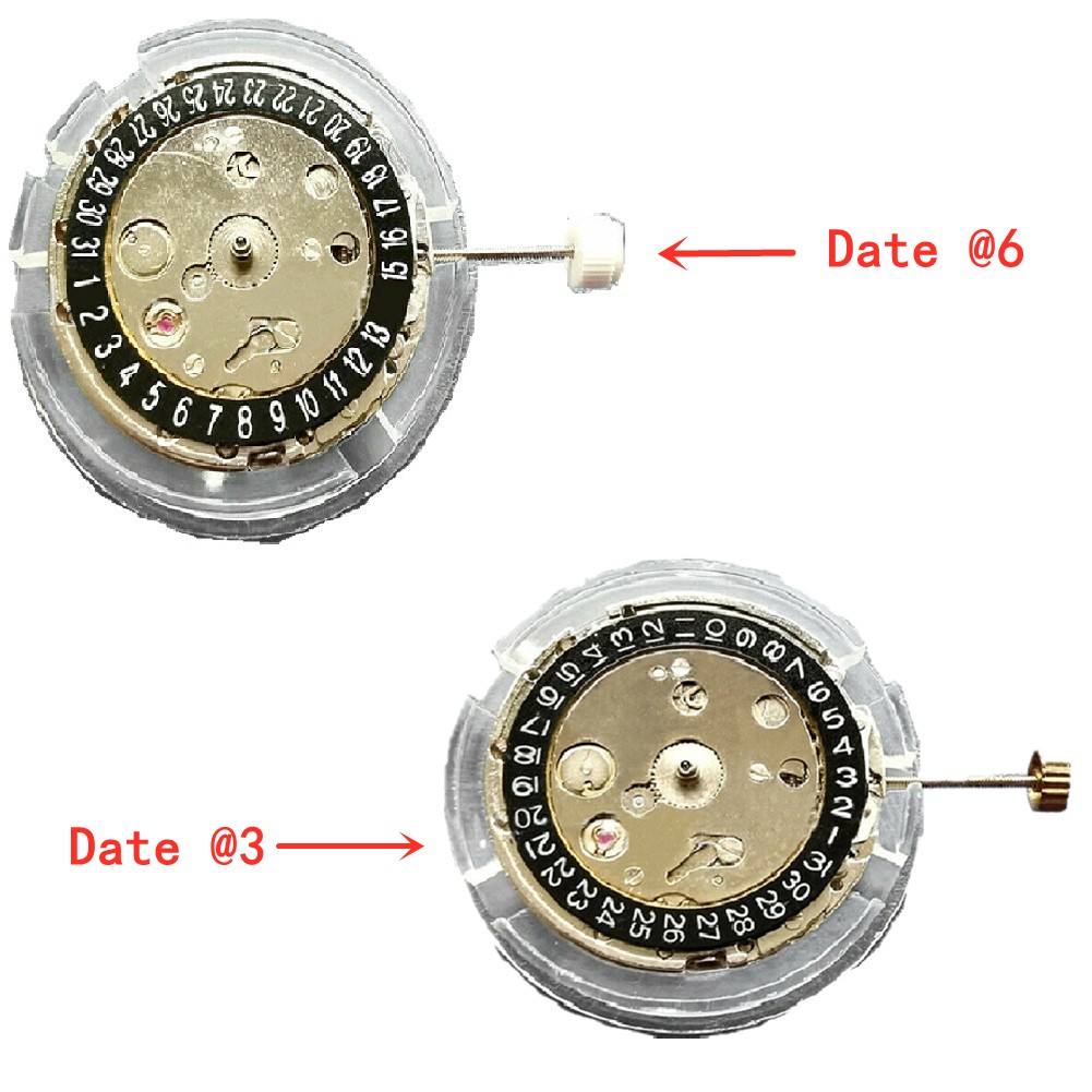 Date at 3/6 Durable Automatic Mechanical Repair Movement For 2813 8215 Watch B