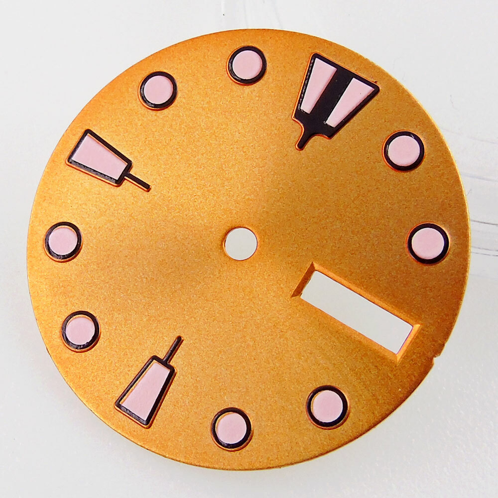 28.5mm Fit NH36 NH36A Watch Dial Watch Face Week/Date Fit 3 or 3.8 Crown