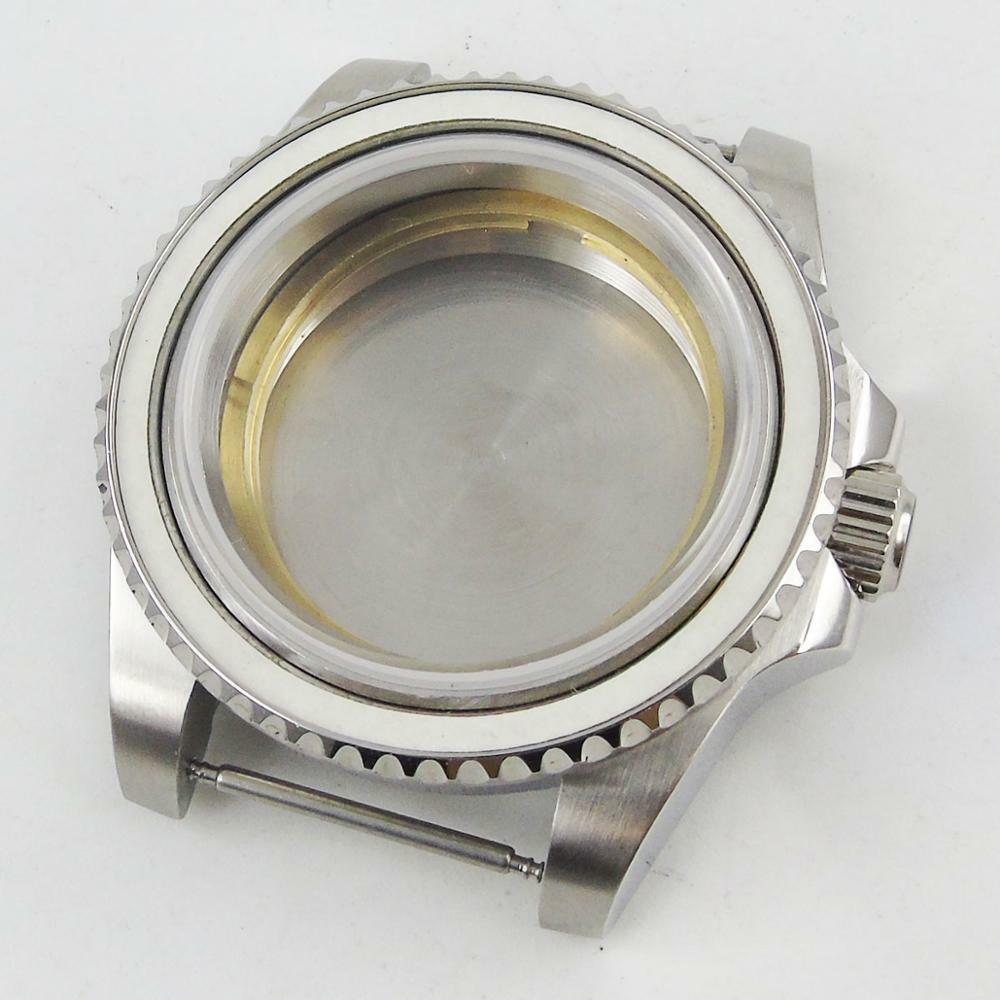 40mm Watch Case Fit NH35 NH34 Miyota8215 DG2813 ETA2824 PT5000 Sapphire Glass