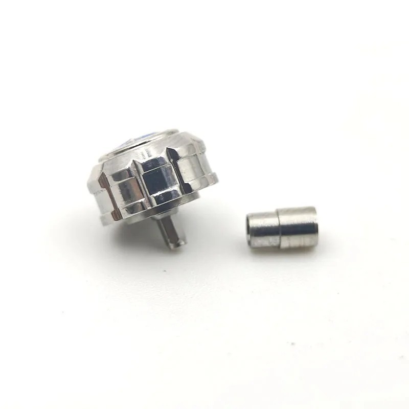 TISSOT Screw Down WATCH CROWN & Tube Silver Spare Part,T055, Stem ,PRC200/PRS200