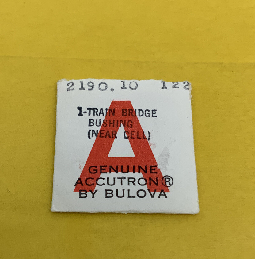 ORIGINAL Bulova Accutron 2190.10 Part 3122 Train Bridge Bushing (near cell) NOS