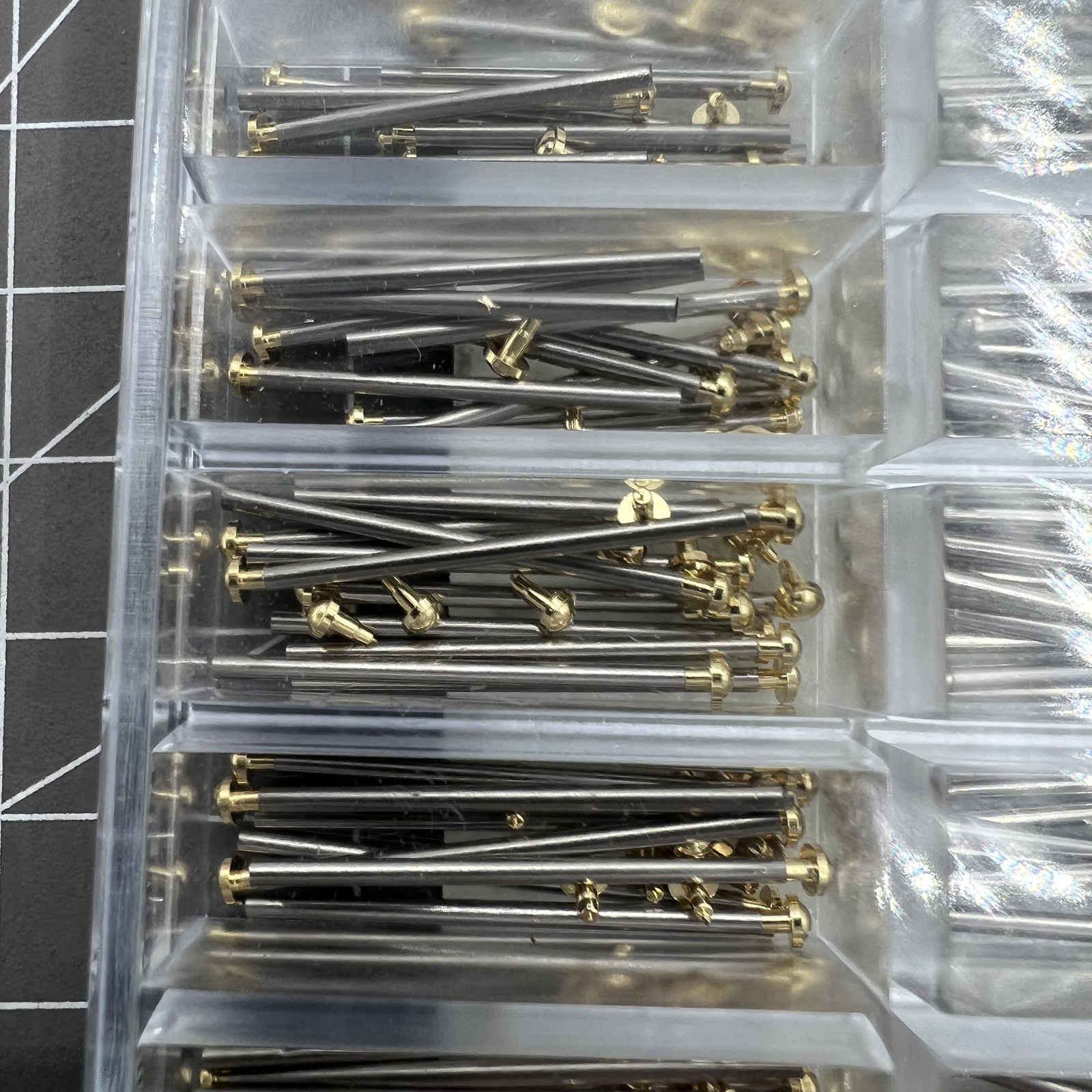 200PCS Watch Strap Screws Link Pins Kit Watch Band Screw Assortment Set 10-28mm
