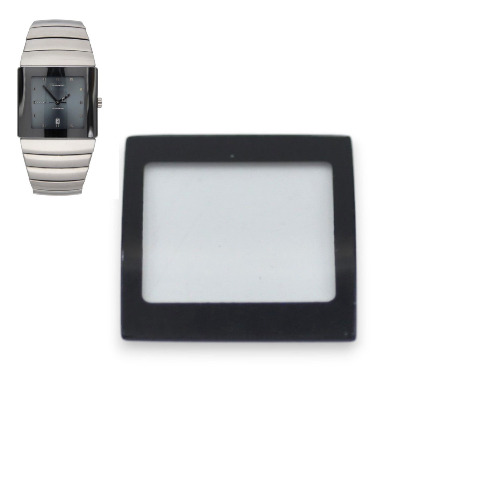 Sintra 152.0432.3 Black Frame Watch Crystal For Rado