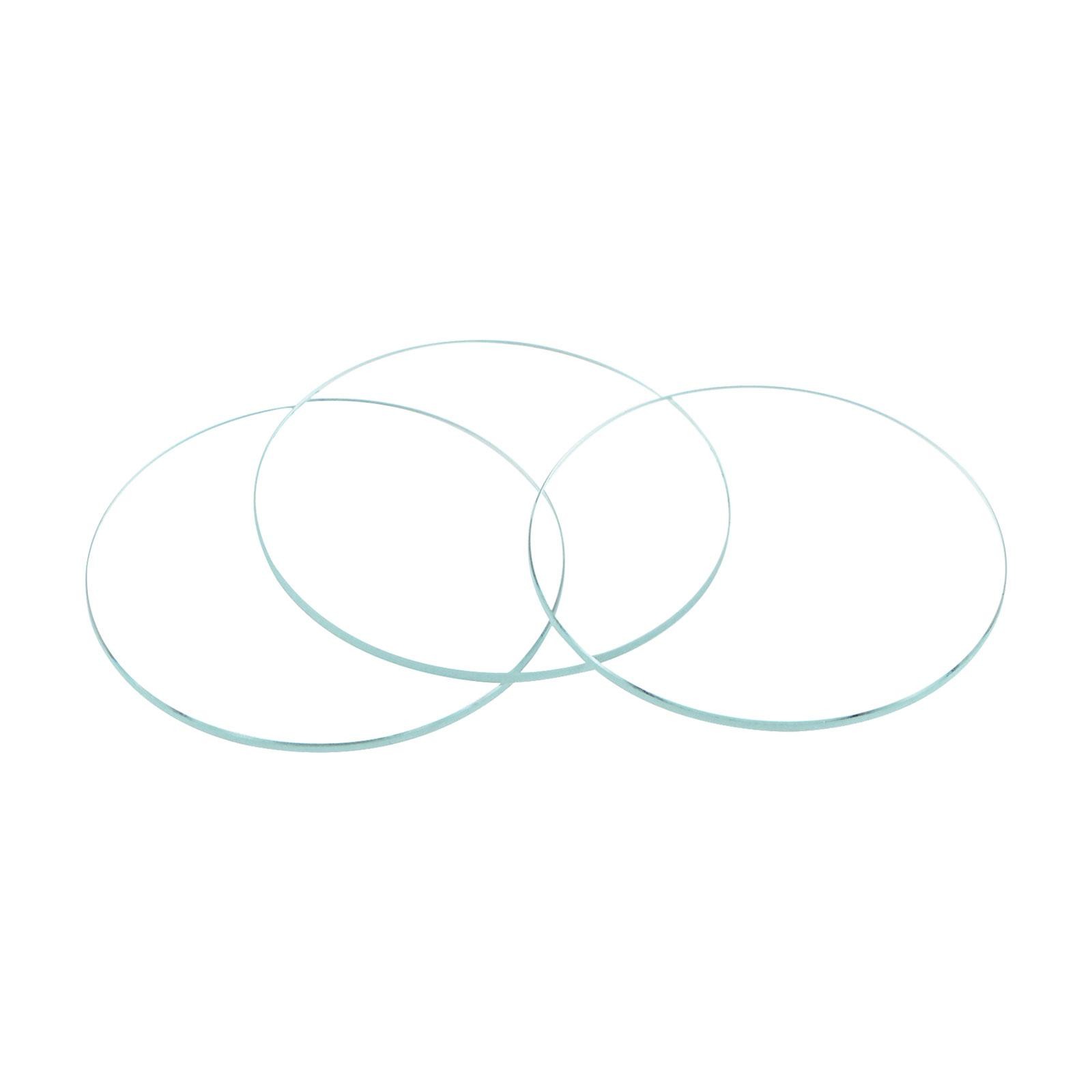8Pcs 30.5mm Dia Watch Glass Crystal Lens Single Dome Round 1.5mm Edge Thickness