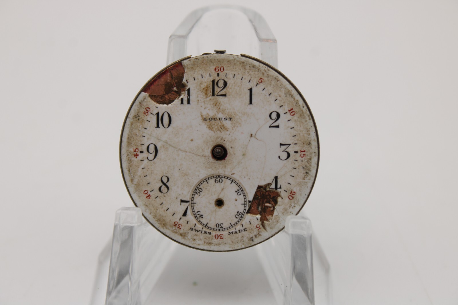 LOCUST SWISS MADE POCKET WATCH MOVEMENT 7j 28.9mm (OR)