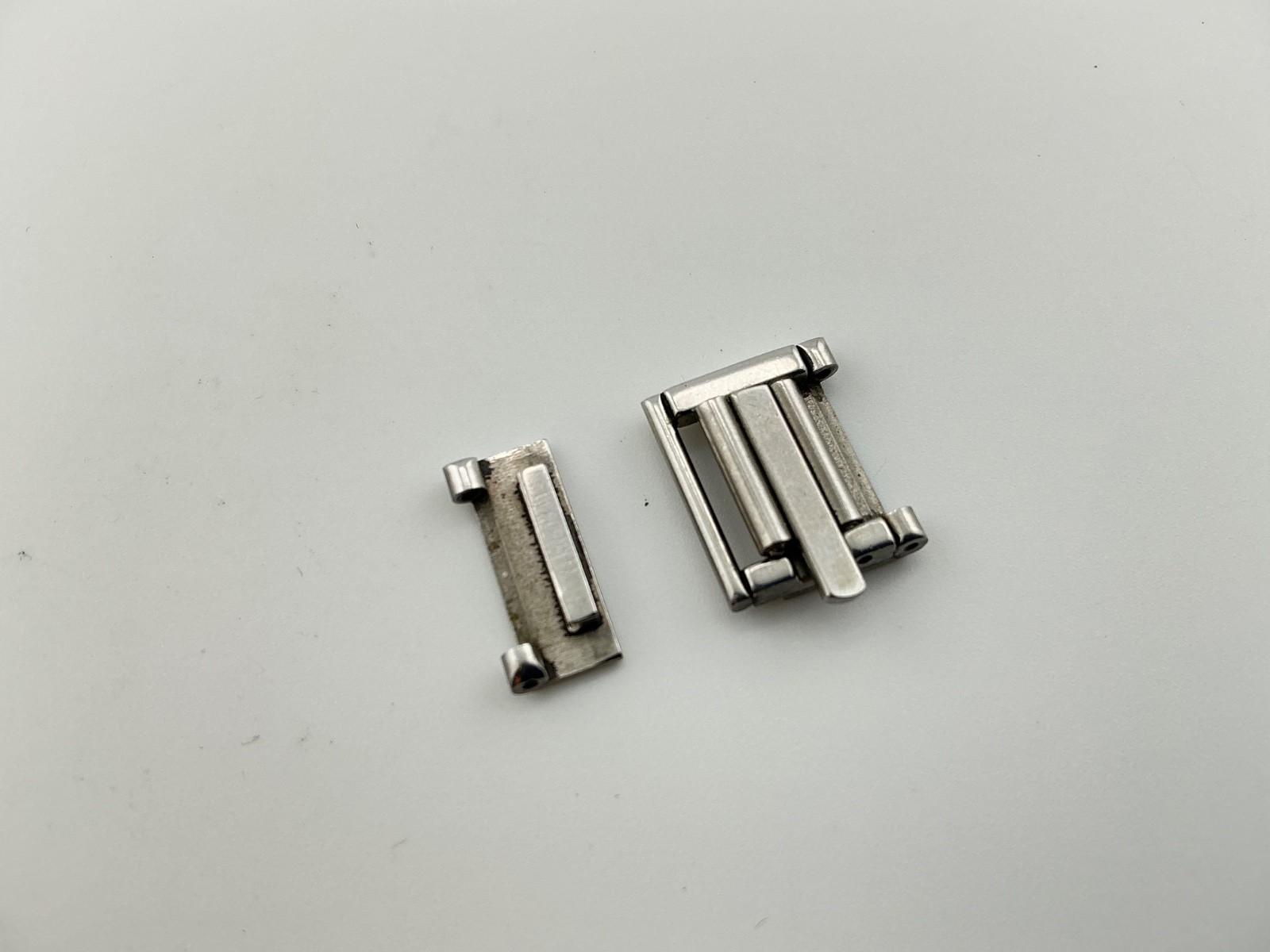 Authentic Movado Museum 15mm 58.0020.053 clasp buckle 58 0020 053 S/S