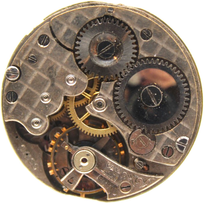 ANTIQUE SWISS POCKET WATCH MOVEMENT 29.4mm (KH)