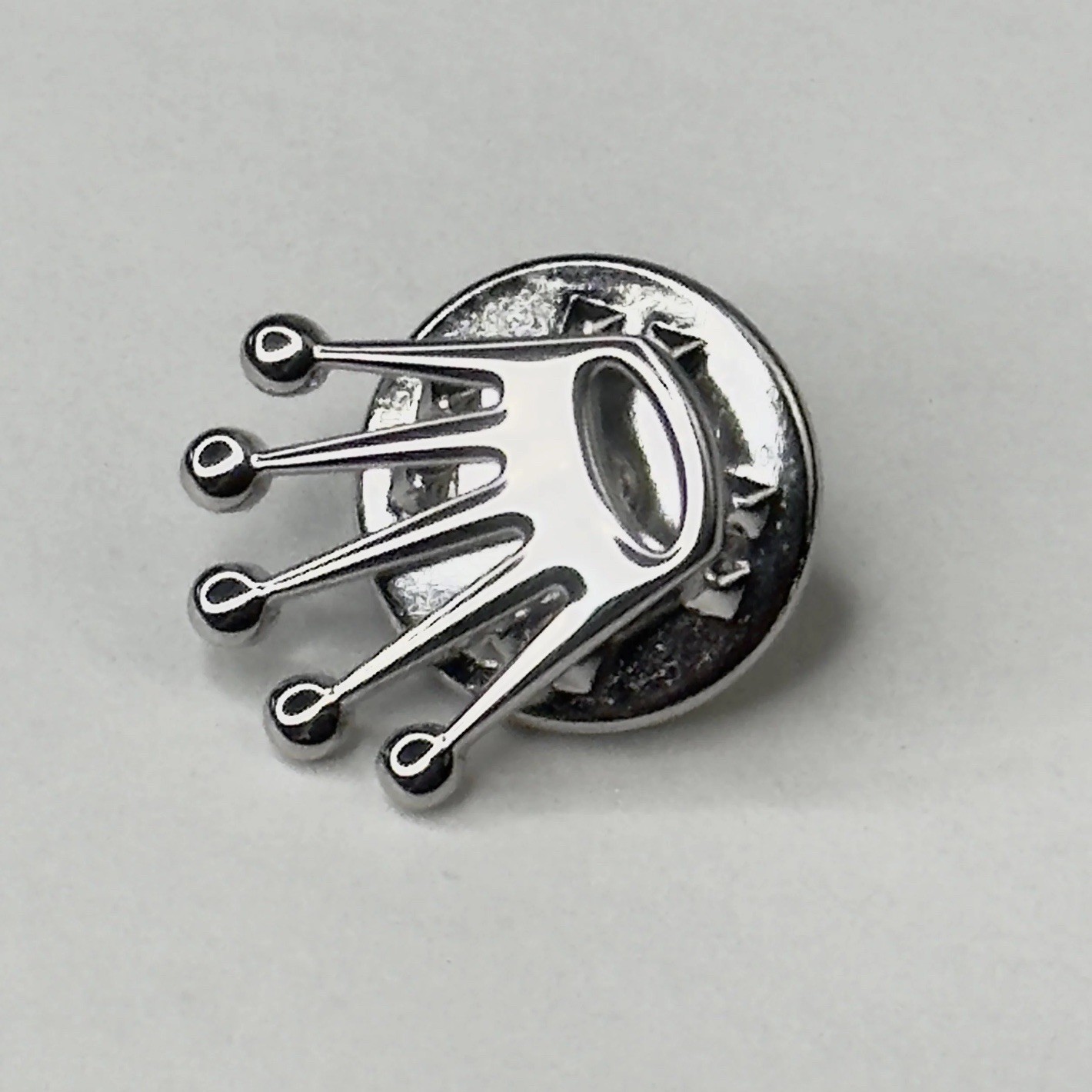 Rolex Crown Silver Pin VIP Gift