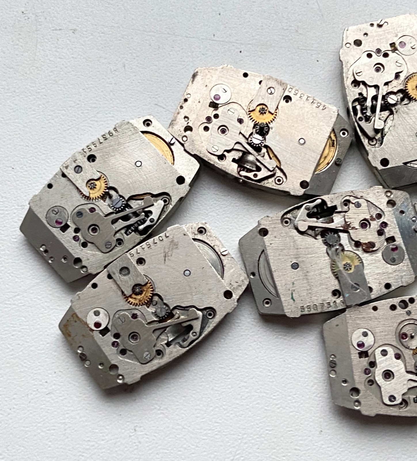 Watch Parts Steampunk Mechanism LOT of 7 pc. Altered Art Creative Project