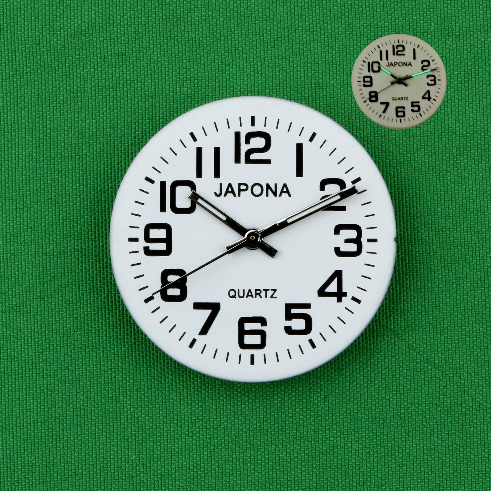 New Watch Hands Set Miyota 2035 VH31 VJ42 VJ43 2115 Luminous Silver Parts Kit