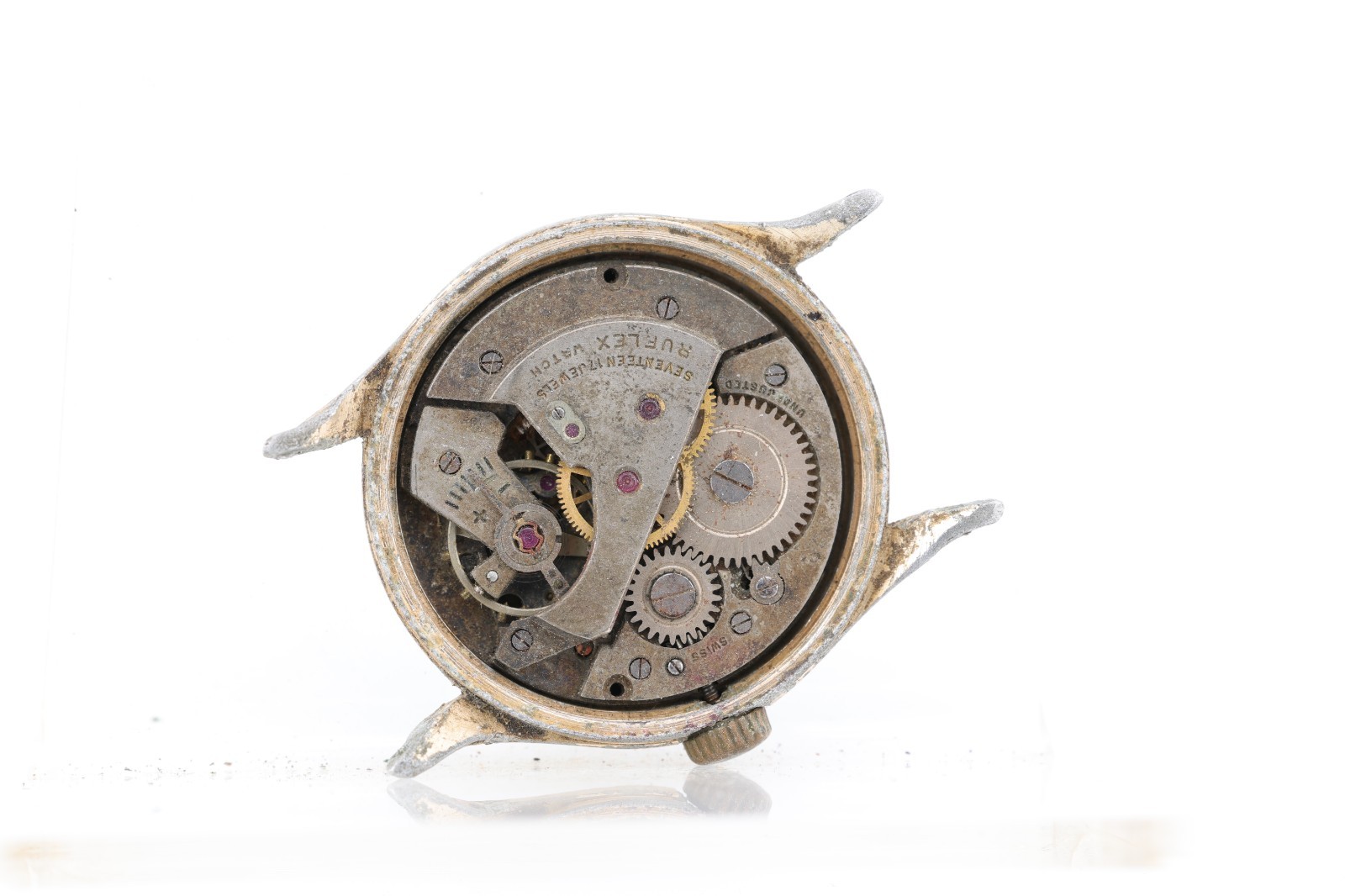 DUMONT cal. 1187/94, 17j WRIST WATCH MOVEMENT, FOR REPAIR (KR)