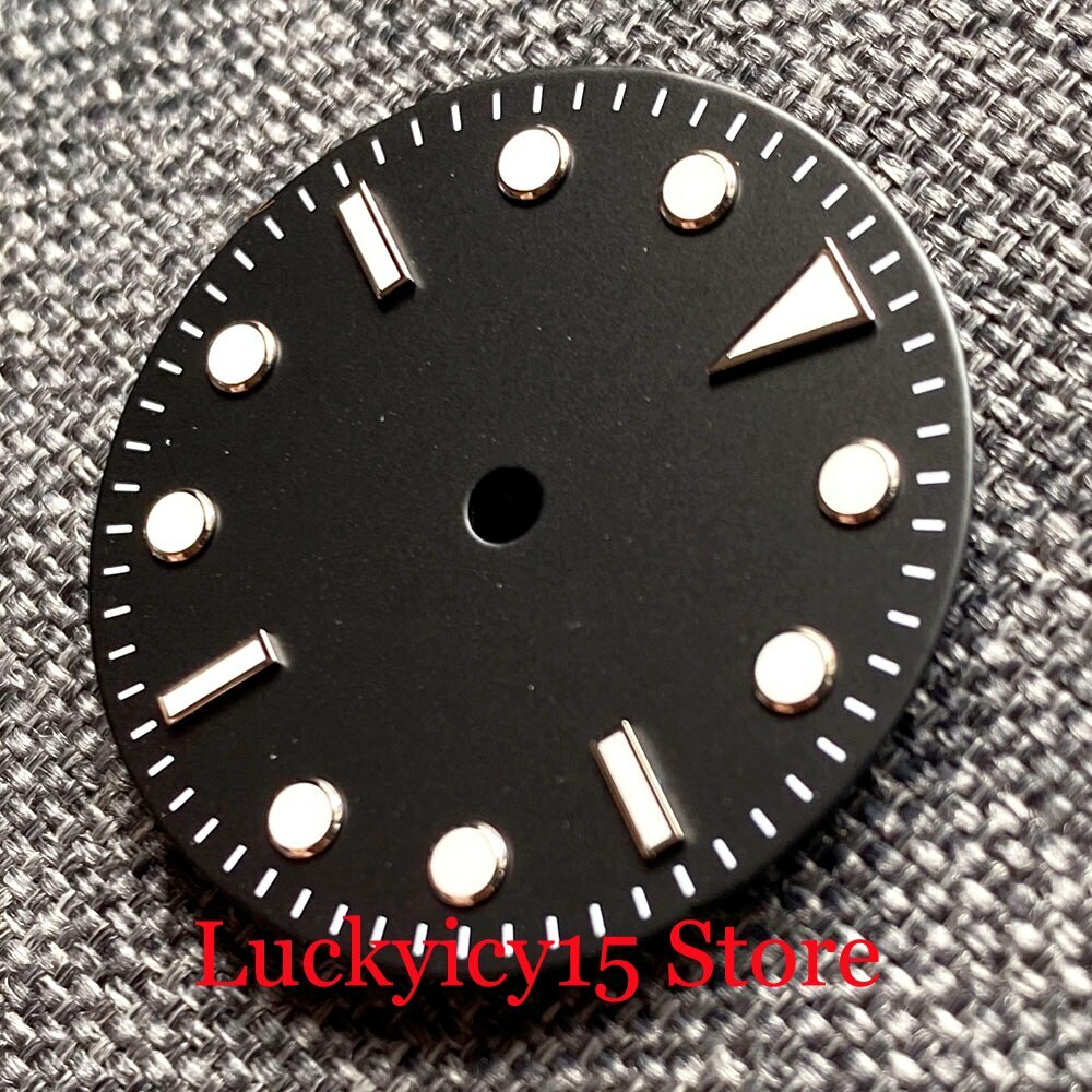 29MM Fit NH35A NH36A Movement Automatic Accessories Glacier Blue Watch Dial