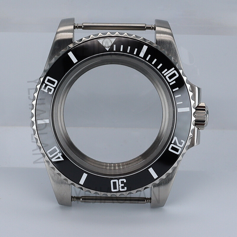 40mm Mechanical watch case Ceramic Rings Fit Nh 35 Nh36 Nh 38 Eta 2824 Movement