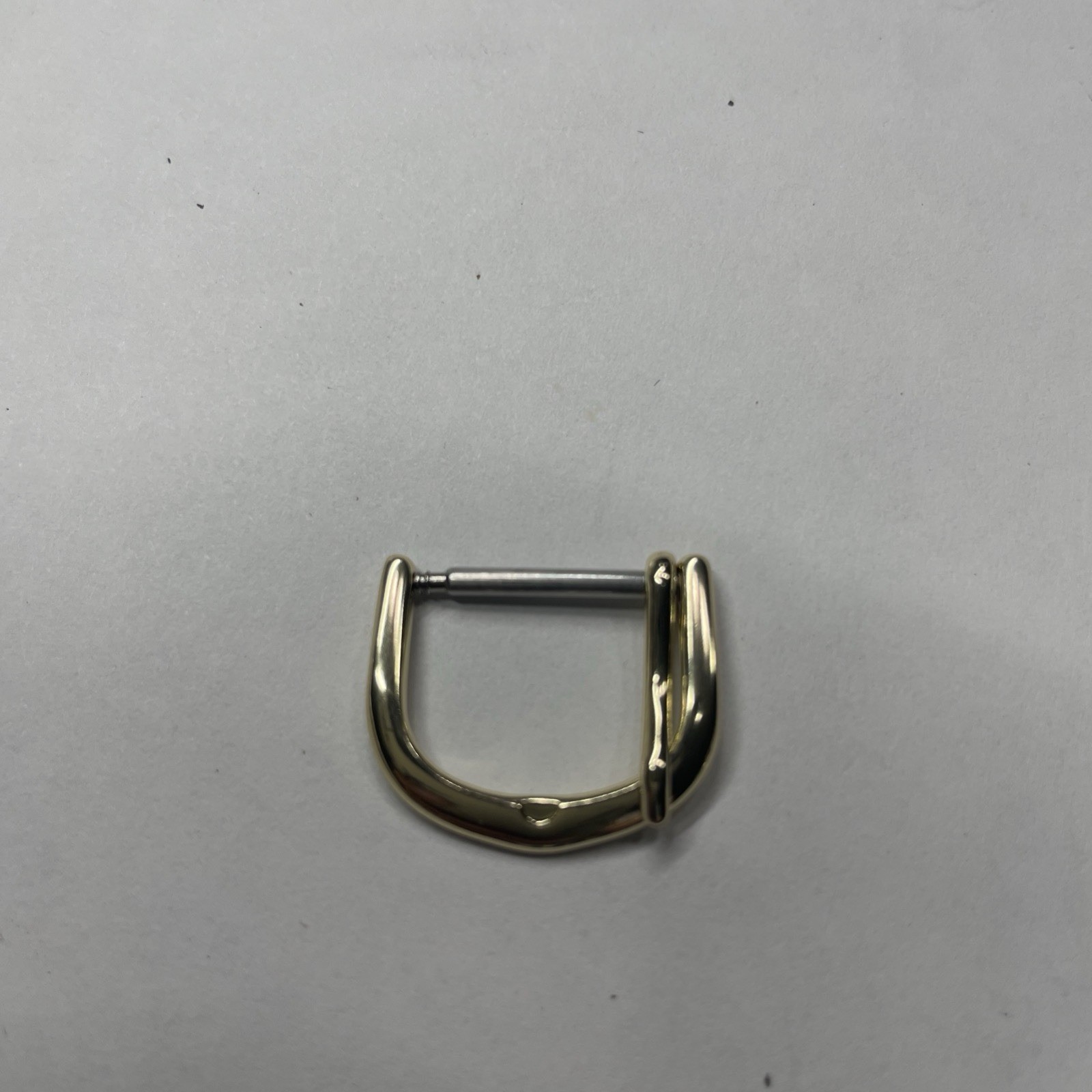 Rounded shape vintage gold and silver watch band buckle 8-20mm