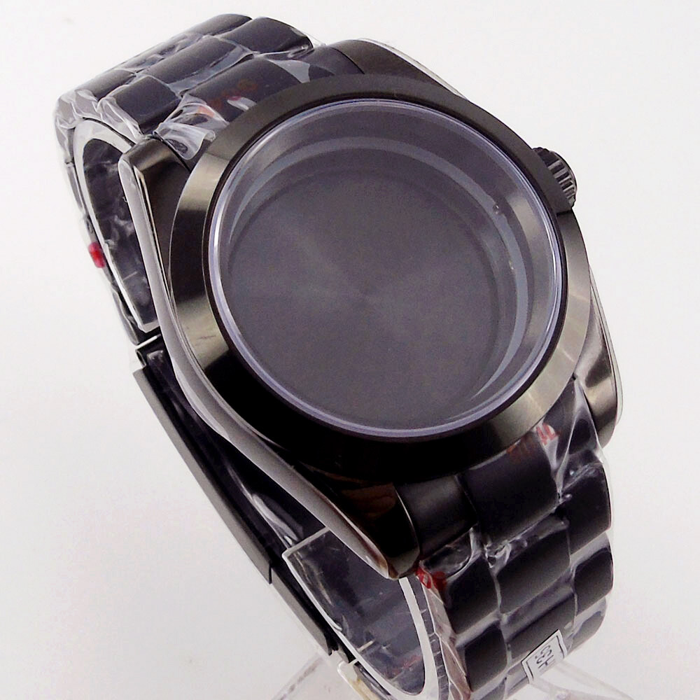 PVD Sapphire Watch Case 39mm/36mm Fit NH34 NH35 Miyota8215 DG2813 ETA2824 PT5000