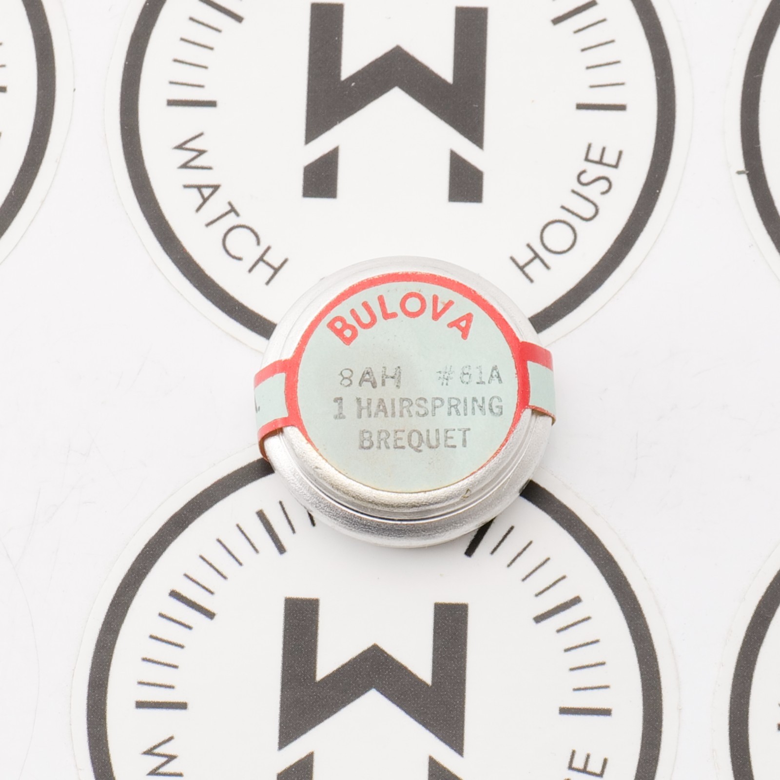 Bulova 8AH Watch Hairspring For Balance Part New Old Stock Watchmakers (C7D17)