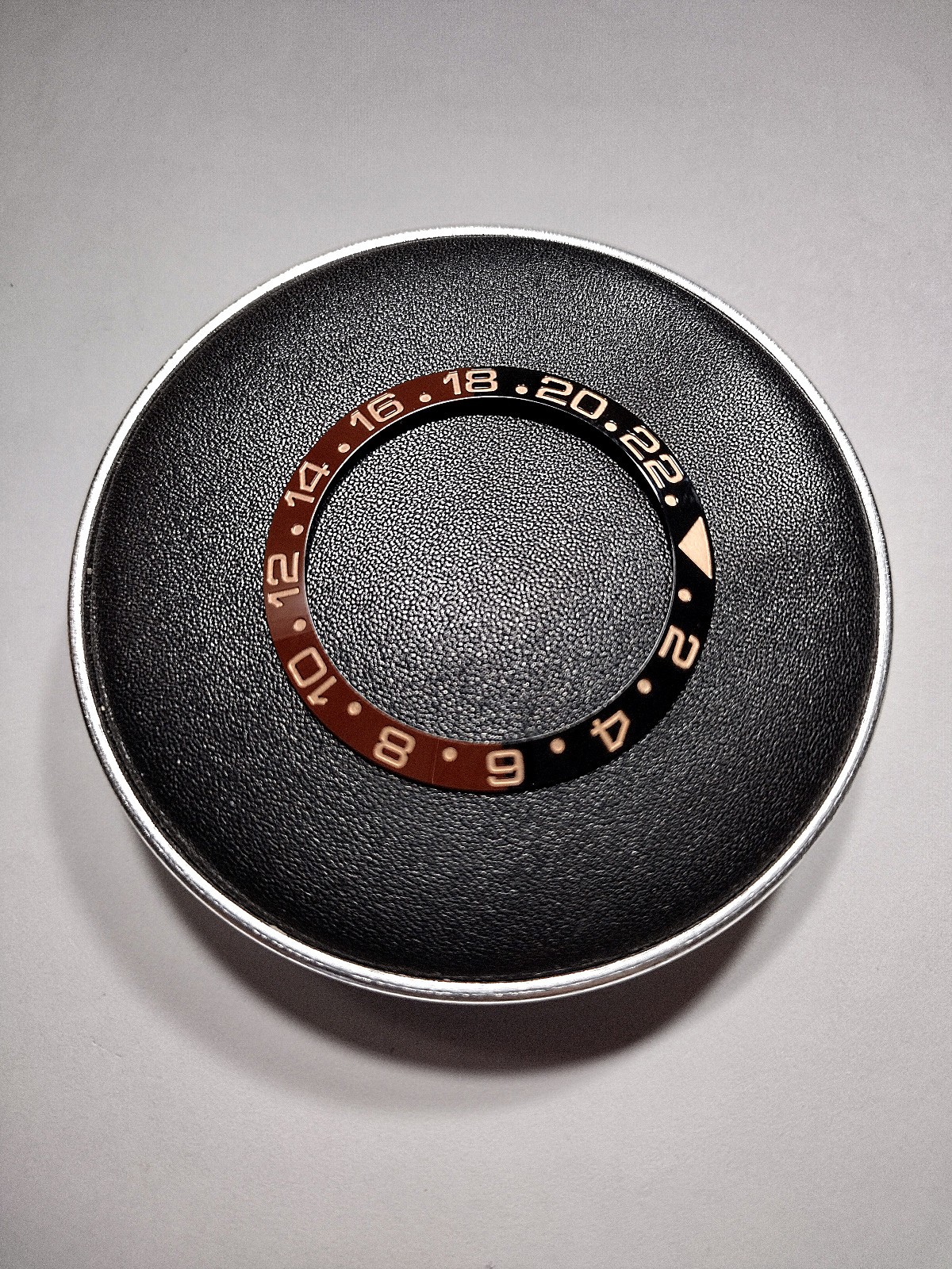 *RARE* Genuine Rolex GMT Master II Root Beer Ceramic Bezel Insert 126711 126715