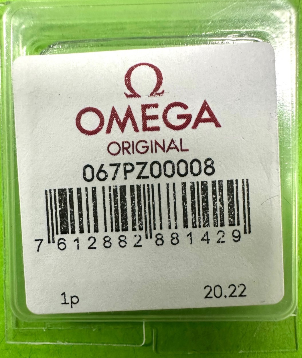 Omega Seamaster Professional 300m set of watch hands 067WZ00008 OEM