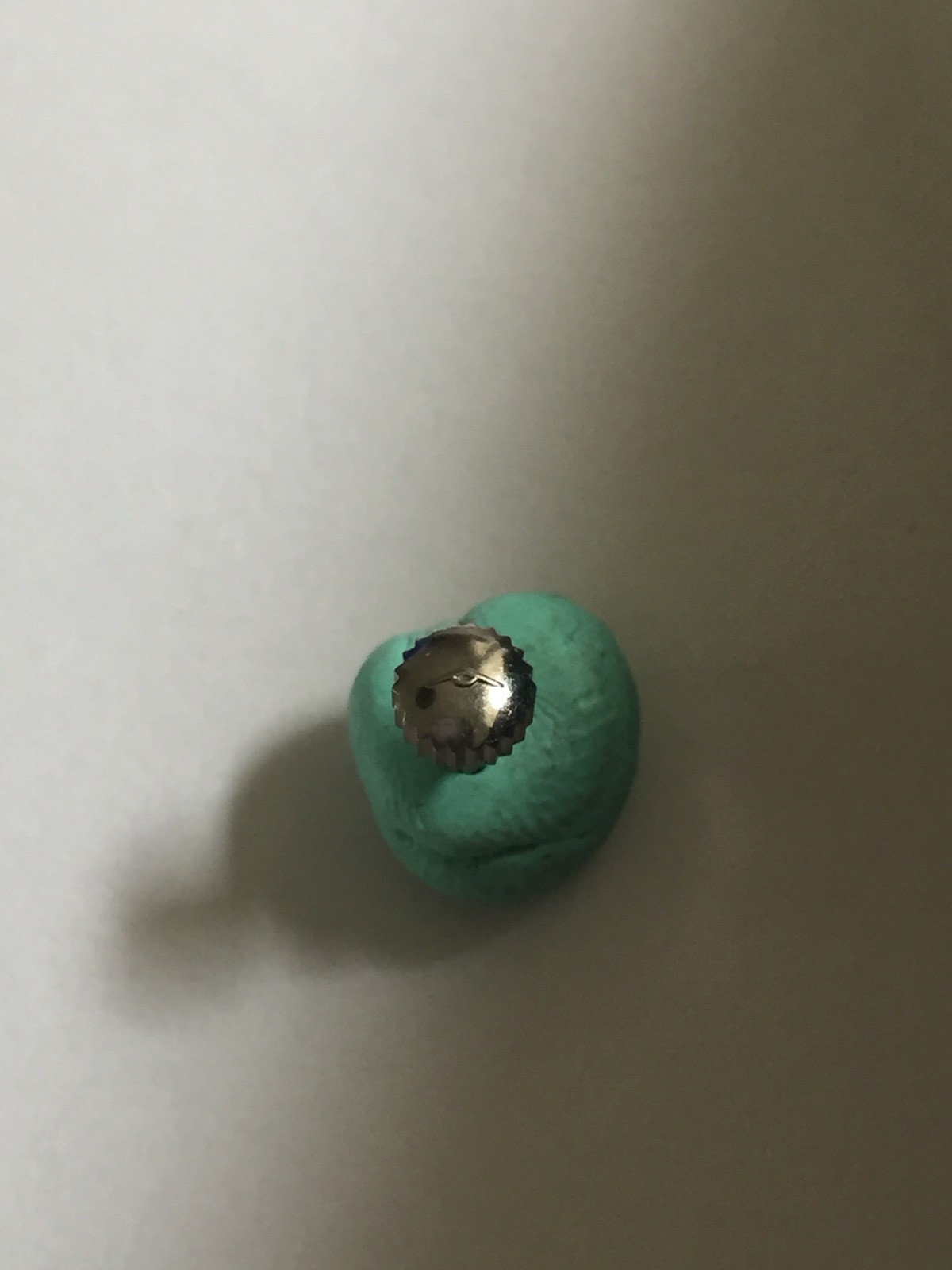 NOS Mondia (Zenith) 4.6 Mm Diameter Female Split Stem Part Crown 5.0 Mm Stem
