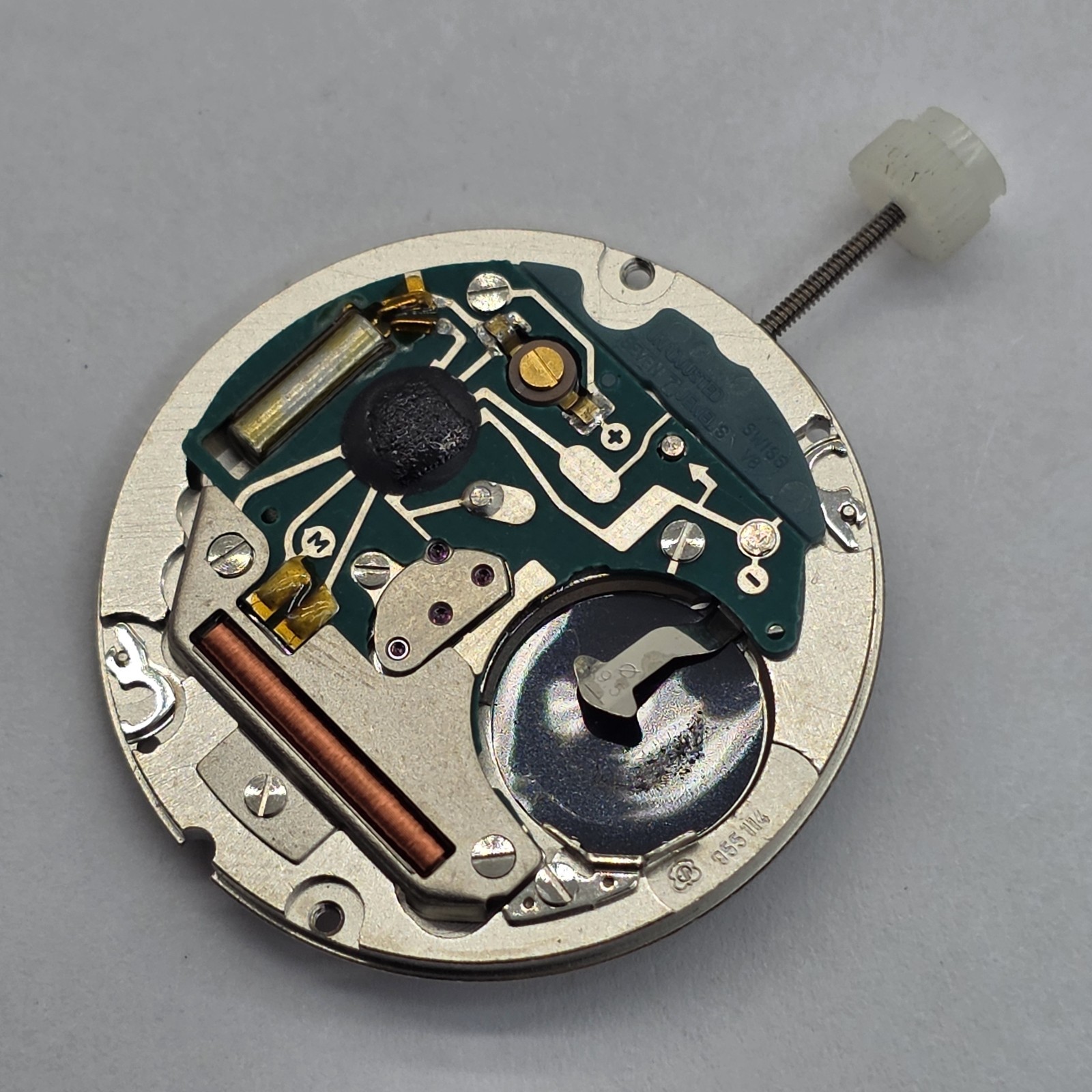 Various Watch Movement Lot Of 5 Quartz 7 Jewels Swiss Parts Or Repair #V11