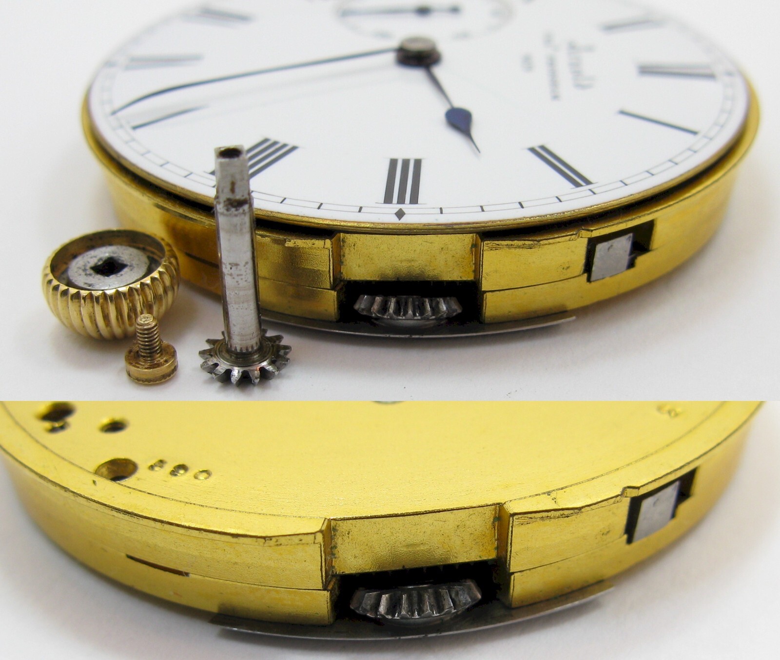 Pocket Watch 9079 Movement Arnold C. Frodsham 84 Strand London fit hunting case